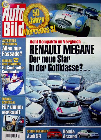 Deckblatt Auto Bild (49/2002)